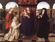 Jan Van Eyck Virgin and Child with Saints and Donor Sweden oil painting artist